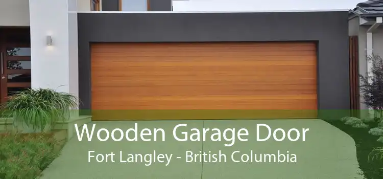 Wooden Garage Door Fort Langley - British Columbia
