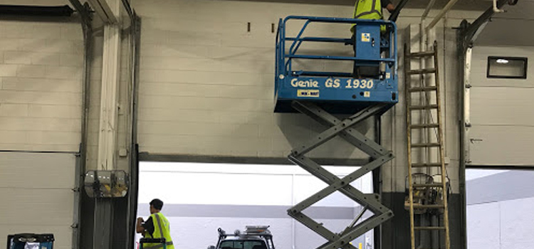 Commercial Garage Door Track Repair Langley