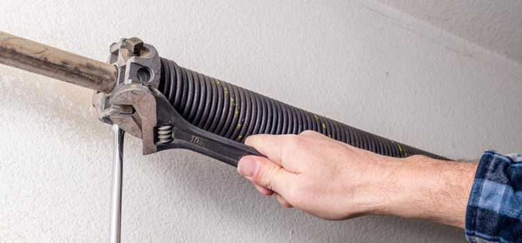 garage door spring installation in Langley