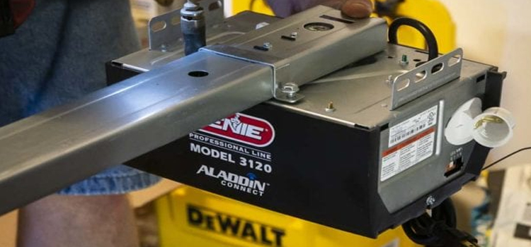 genie garage door opener repair in Langley